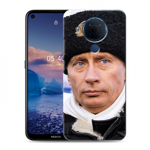 Дизайнерский силиконовый чехол для Nokia 5.4 В.В.Путин