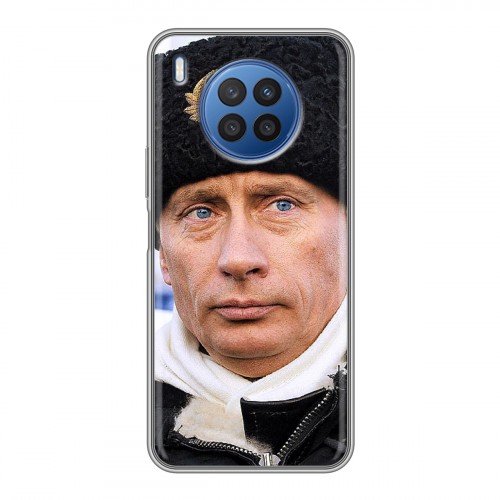 Дизайнерский силиконовый с усиленными углами чехол для Huawei Nova 8i В.В.Путин