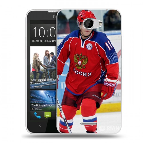 Дизайнерский пластиковый чехол для HTC Desire 516 В.В.Путин