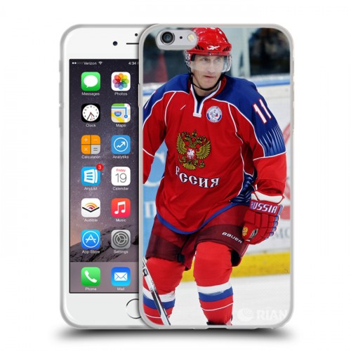 Дизайнерский силиконовый чехол для Iphone 6 Plus/6s Plus В.В.Путин