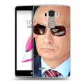 Дизайнерский пластиковый чехол для LG G4 Stylus В.В.Путин