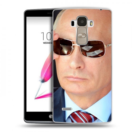 Дизайнерский силиконовый чехол для LG G4 Stylus В.В.Путин