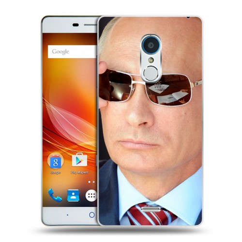 Дизайнерский пластиковый чехол для ZTE Blade X9 В.В.Путин