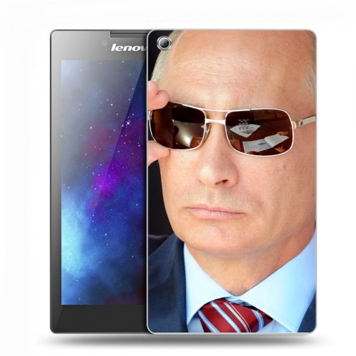 Дизайнерский силиконовый чехол для Lenovo Tab 3 7 В.В.Путин