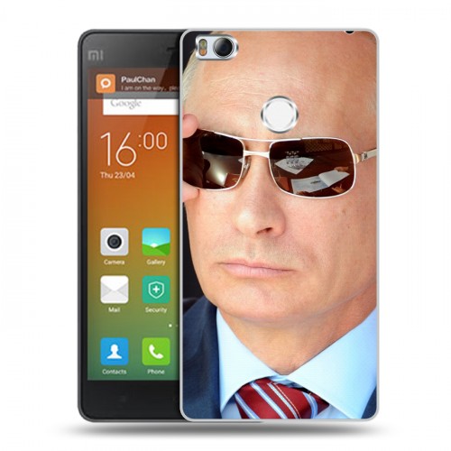 Дизайнерский силиконовый чехол для Xiaomi Mi4S В.В.Путин