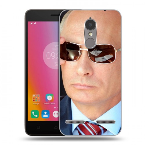 Дизайнерский силиконовый чехол для Lenovo K6 В.В.Путин