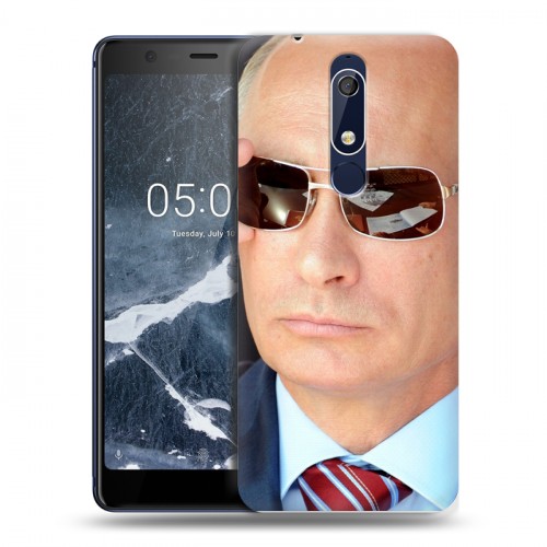 Дизайнерский пластиковый чехол для Nokia 5.1 В.В.Путин