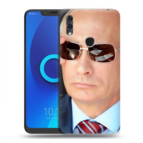 Дизайнерский силиконовый чехол для Alcatel 5V В.В.Путин