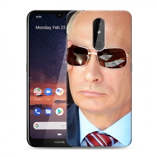 Дизайнерский силиконовый чехол для Nokia 3.2 В.В.Путин