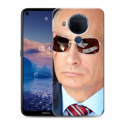 Дизайнерский силиконовый чехол для Nokia 5.4 В.В.Путин