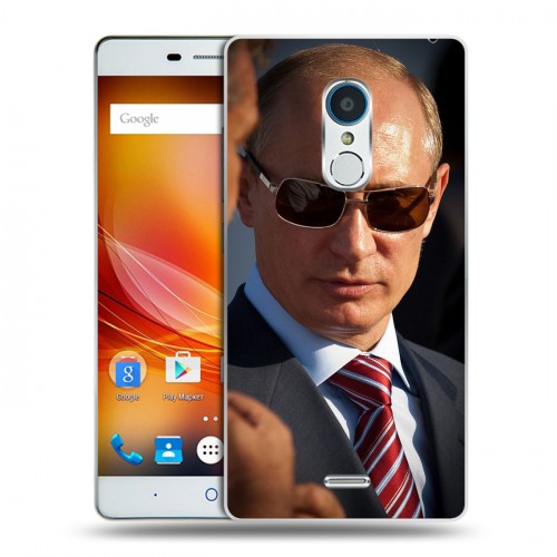 Дизайнерский пластиковый чехол для ZTE Blade X9 В.В.Путин