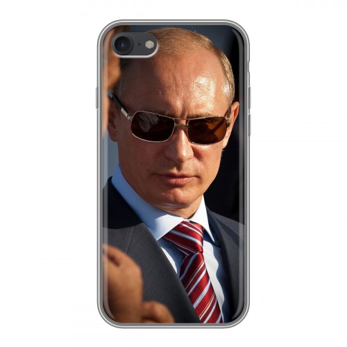 Дизайнерский силиконовый чехол для Iphone 7 В.В.Путин