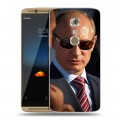 Дизайнерский пластиковый чехол для ZTE Axon 7 В.В.Путин