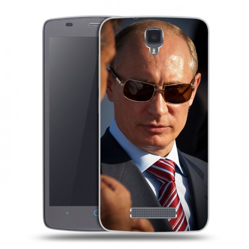 Дизайнерский силиконовый чехол для ZTE Blade L5 В.В.Путин