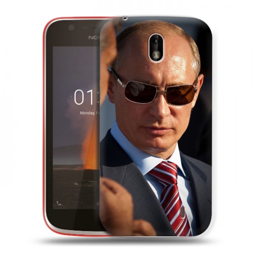 Дизайнерский пластиковый чехол для Nokia 1 В.В.Путин