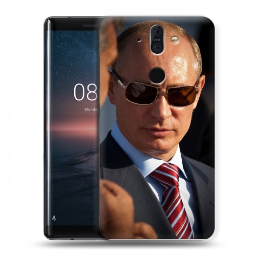 Дизайнерский силиконовый чехол для Nokia 8 Sirocco В.В.Путин