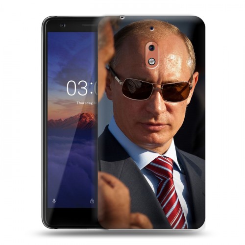 Дизайнерский силиконовый чехол для Nokia 2.1 В.В.Путин