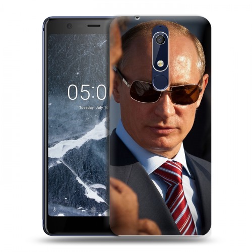 Дизайнерский пластиковый чехол для Nokia 5.1 В.В.Путин