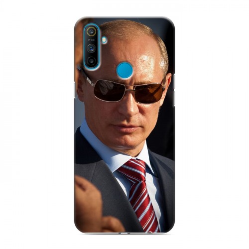 Дизайнерский силиконовый чехол для Realme C3 В.В.Путин