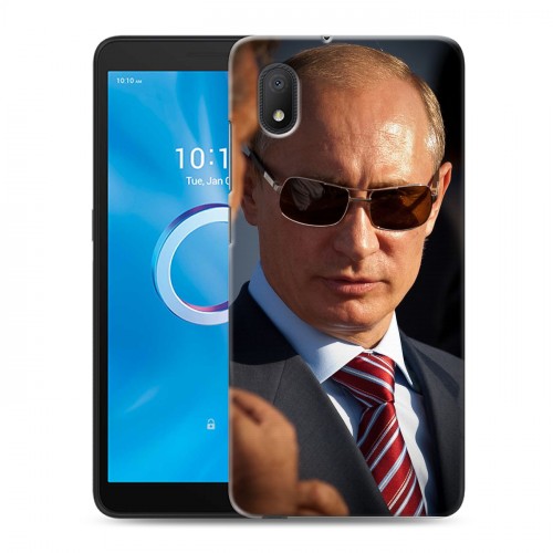 Дизайнерский пластиковый чехол для Alcatel 1B (2020) В.В.Путин