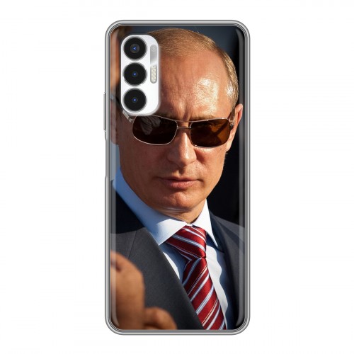 Дизайнерский силиконовый чехол для Tecno Pova 3 В.В.Путин