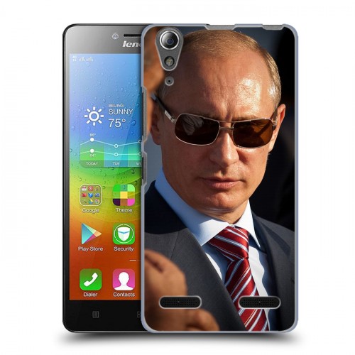 Дизайнерский пластиковый чехол для Lenovo A6000 В.В.Путин