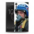 Дизайнерский пластиковый чехол для Sony Xperia XZs В.В.Путин