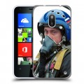 Дизайнерский пластиковый чехол для Nokia Lumia 620 В.В.Путин