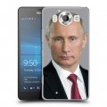 Дизайнерский пластиковый чехол для Microsoft Lumia 950 В.В.Путин