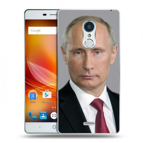 Дизайнерский пластиковый чехол для ZTE Blade X9 В.В.Путин