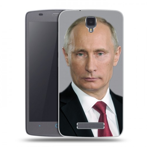 Дизайнерский силиконовый чехол для ZTE Blade L5 В.В.Путин