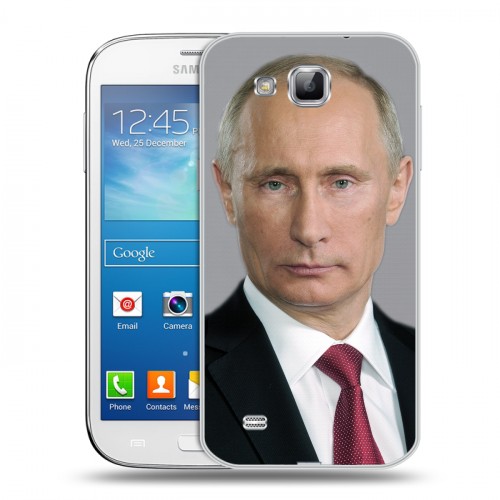 Дизайнерский пластиковый чехол для Samsung Galaxy Premier В.В.Путин