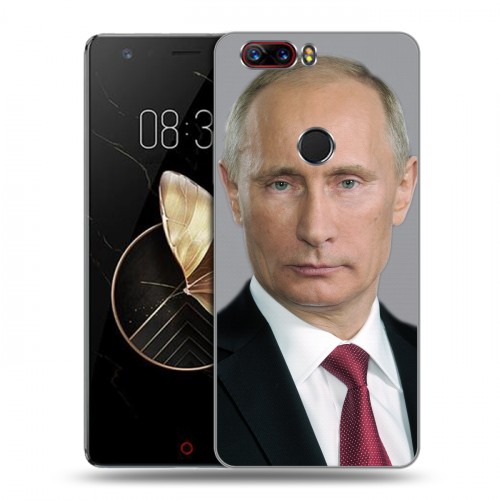 Дизайнерский пластиковый чехол для ZTE Nubia Z17 В.В.Путин