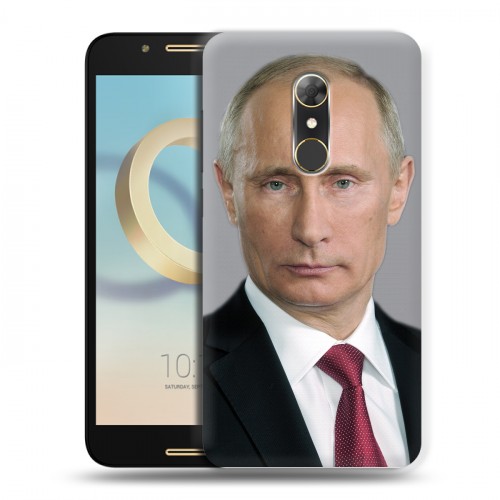 Дизайнерский силиконовый чехол для Alcatel A7 В.В.Путин