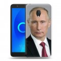 Дизайнерский пластиковый чехол для Alcatel 1C В.В.Путин