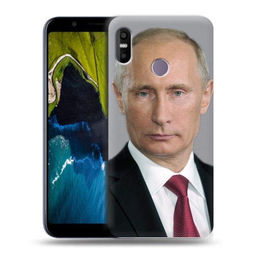 Дизайнерский пластиковый чехол для HTC U12 Life В.В.Путин