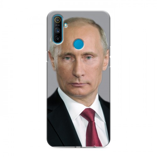 Дизайнерский силиконовый чехол для Realme C3 В.В.Путин