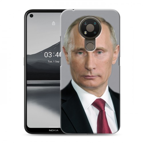 Дизайнерский пластиковый чехол для Nokia 3.4 В.В.Путин