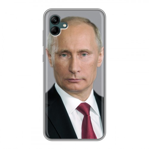 Дизайнерский силиконовый с усиленными углами чехол для Samsung Galaxy A04 В.В.Путин