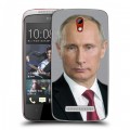 Дизайнерский пластиковый чехол для HTC Desire 500 В.В.Путин