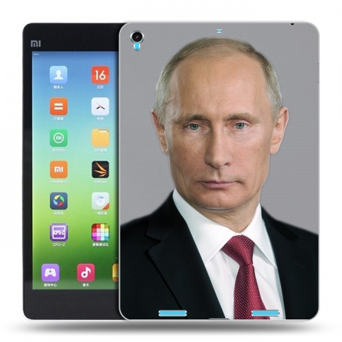 Дизайнерский силиконовый чехол для Xiaomi MiPad В.В.Путин