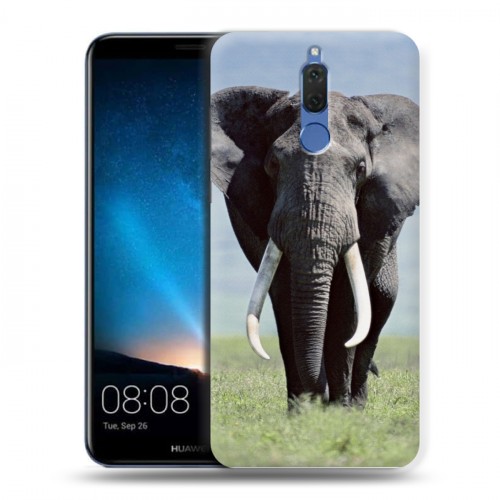 Дизайнерский силиконовый чехол для Huawei Nova 2i Слоны