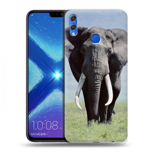 Дизайнерский силиконовый чехол для Huawei Honor 8X Слоны