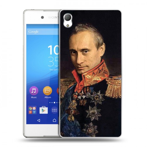 Дизайнерский пластиковый чехол для Sony Xperia Z3+ В.В.Путин