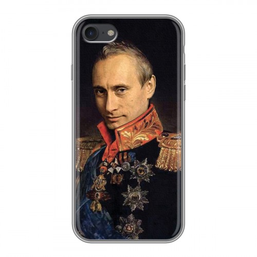 Дизайнерский силиконовый чехол для Iphone 7 В.В.Путин