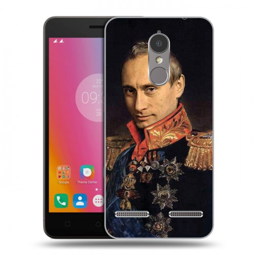 Дизайнерский пластиковый чехол для Lenovo K6 В.В.Путин