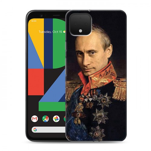 Дизайнерский пластиковый чехол для Google Pixel 4 В.В.Путин