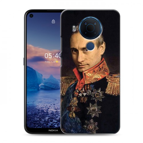 Дизайнерский силиконовый чехол для Nokia 5.4 В.В.Путин