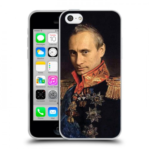 Дизайнерский пластиковый чехол для Iphone 5c В.В.Путин