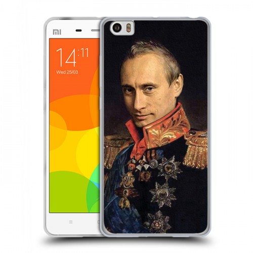 Дизайнерский силиконовый чехол для Xiaomi Mi Note В.В.Путин